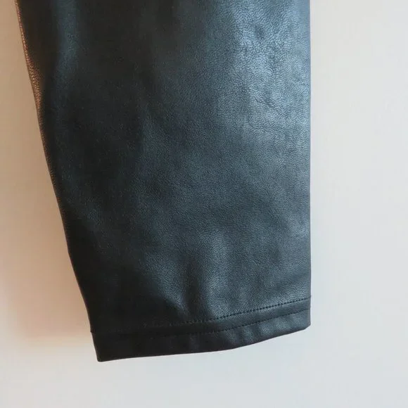 ARITZIA WILFRED Daria Black Faux Leather Leggings - Size S - Picture 12 of 15